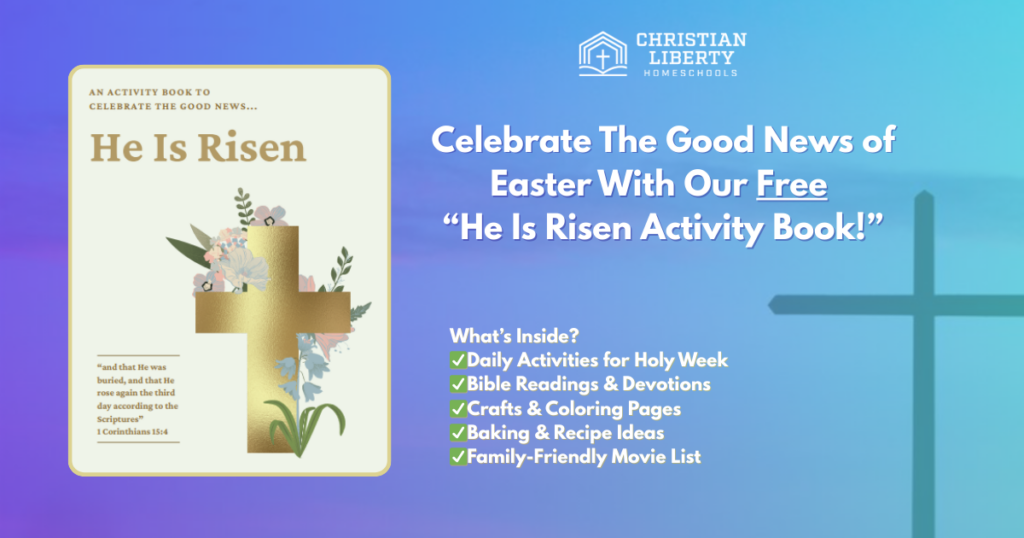 Celebrate The Good News of Easter with Our He Is Risen Activity Book!