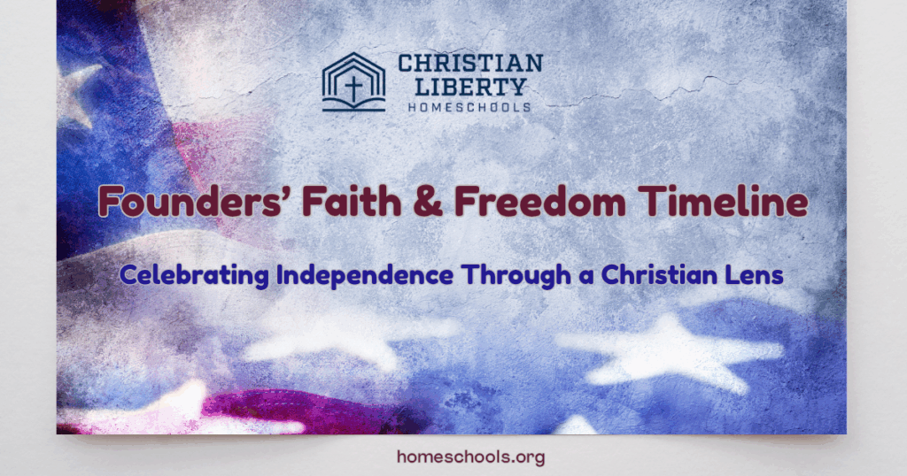 Founders' Faith & Freedom Timeline