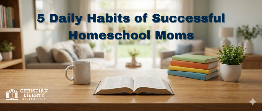 5 Daily Habits of Successful Homeschool Moms