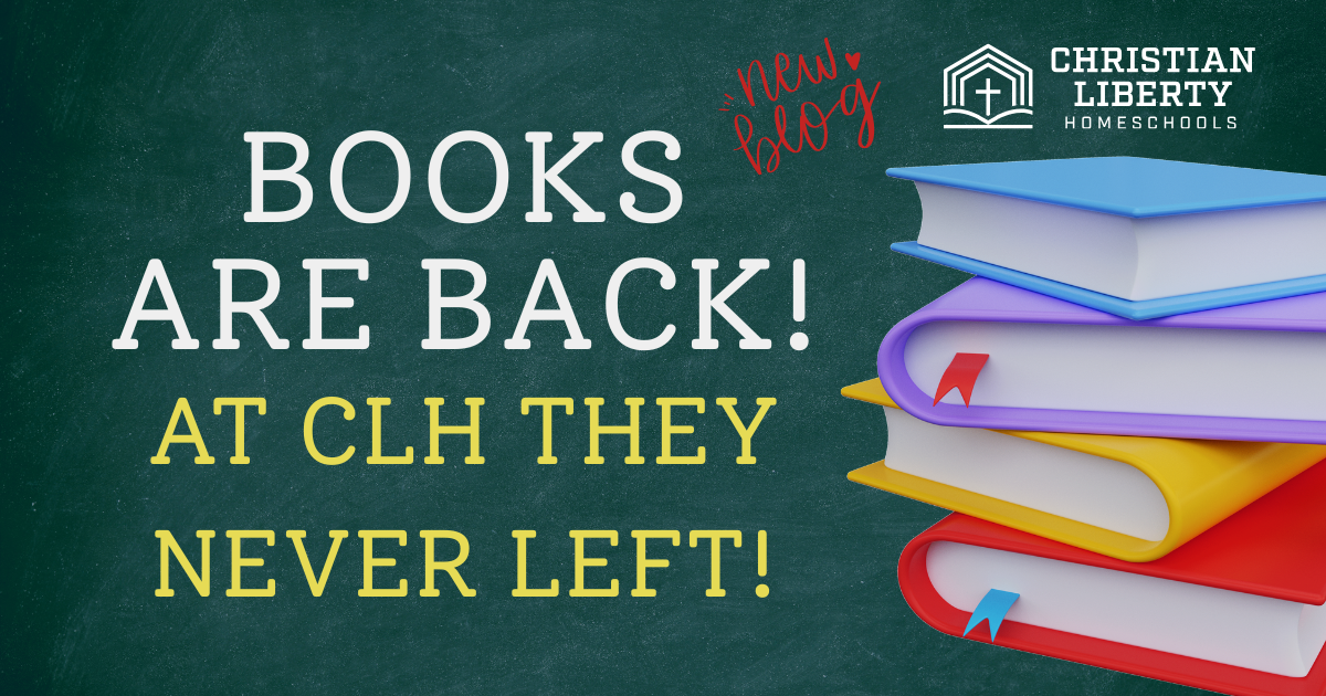 Books Are Back! At CLH They Never Left!