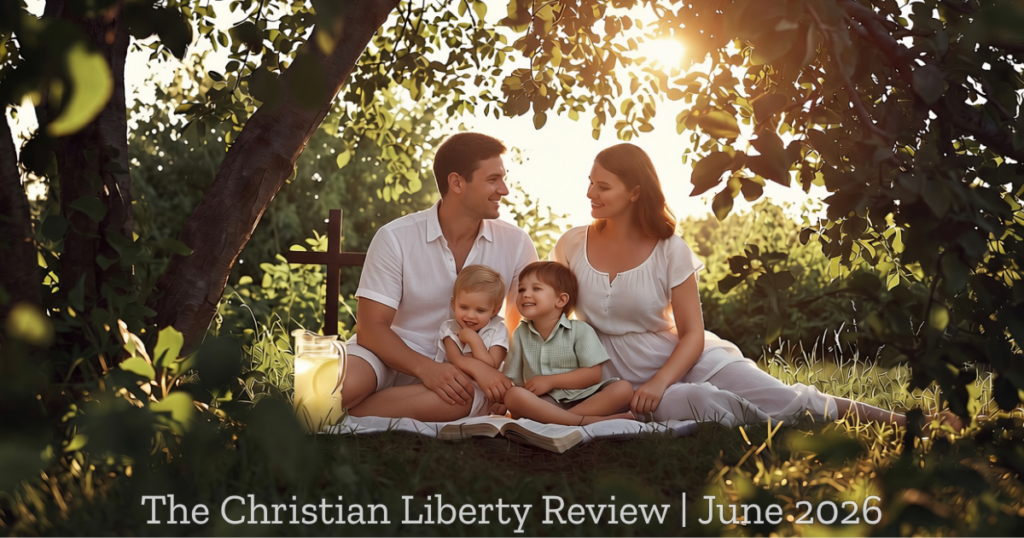 Homeschool family enjoying the summer outside