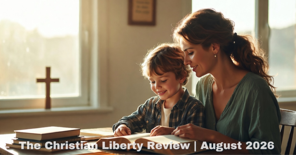 Christian homeschool family preparing for back-to-school 2026